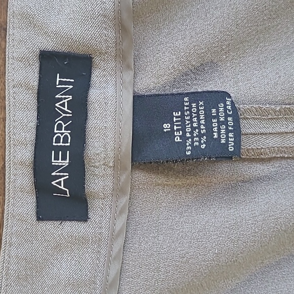 Lane Bryant Soft Gray Wide Leg Pants - Picture 5 of 8